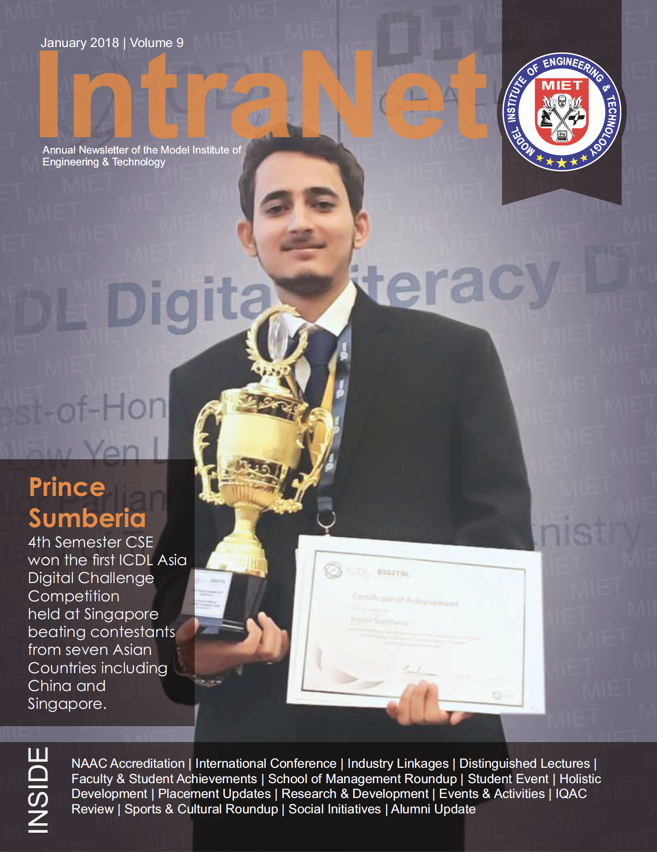 Newsletters - Model Institute Of Engineering And Technology