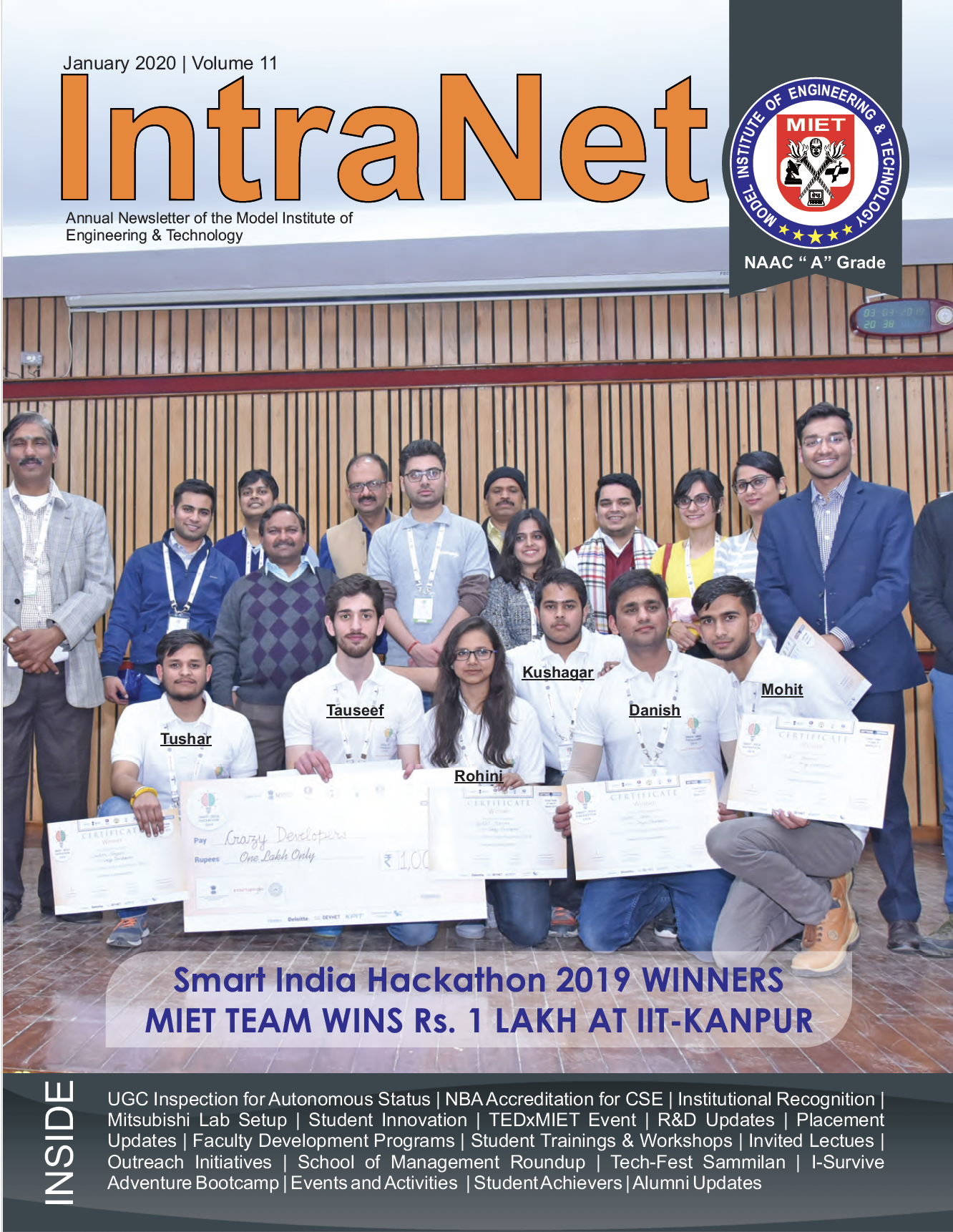 Newsletters - Model Institute Of Engineering And Technology