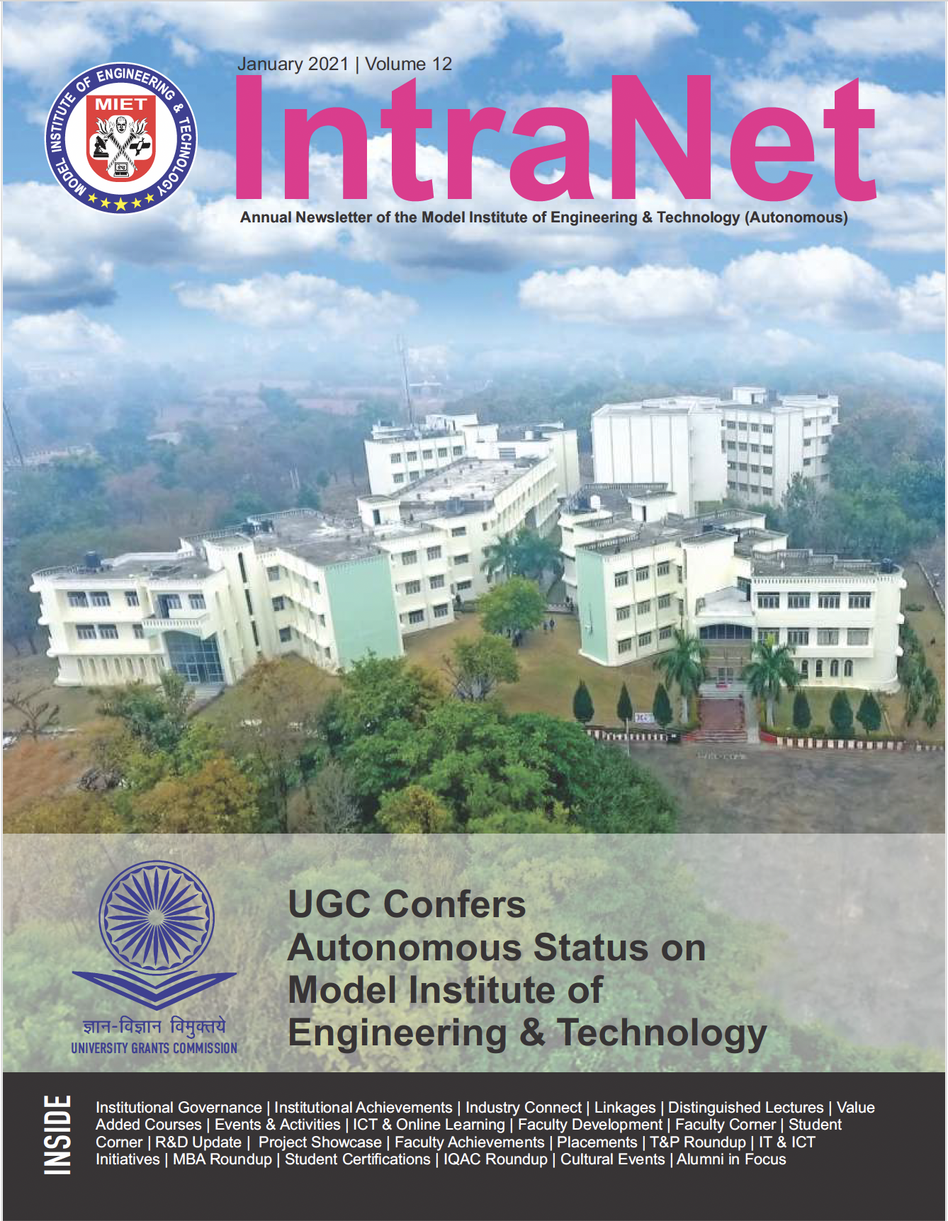 Newsletters - Model Institute Of Engineering And Technology