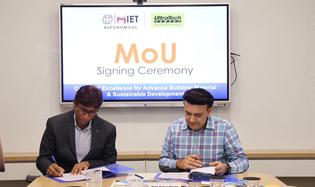 Ultra Tech Engineering UltraTech Centre Of Excellence - Model Institute Of Engineering And ...
