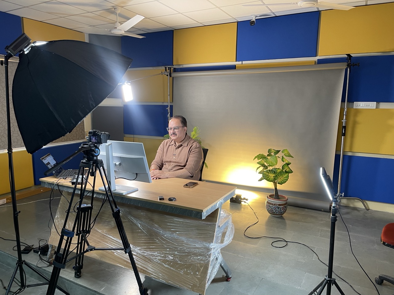 Interview setup
